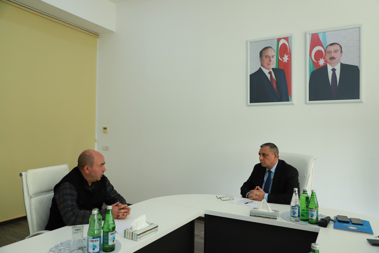 Xidmət rəisi Sabirabadda vətəndaş qəbulu keçirdi - FOTOLAR